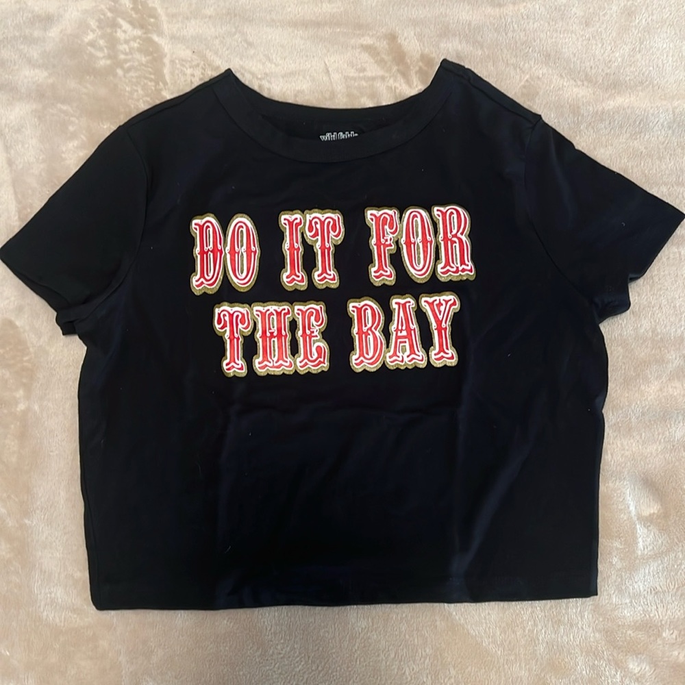 DO IT FOR THE BAY CROP TOP